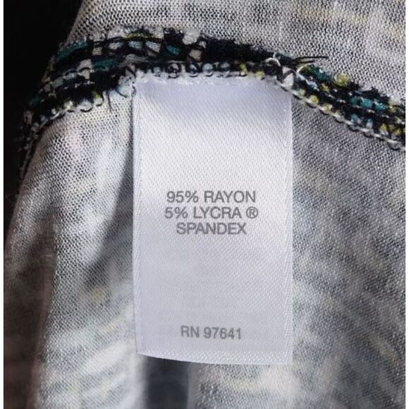 J Jill‎ Tunic Womens Small Wearable Collection 3/4 Sleeve Relaxed Fit Top - Picture 8 of 8